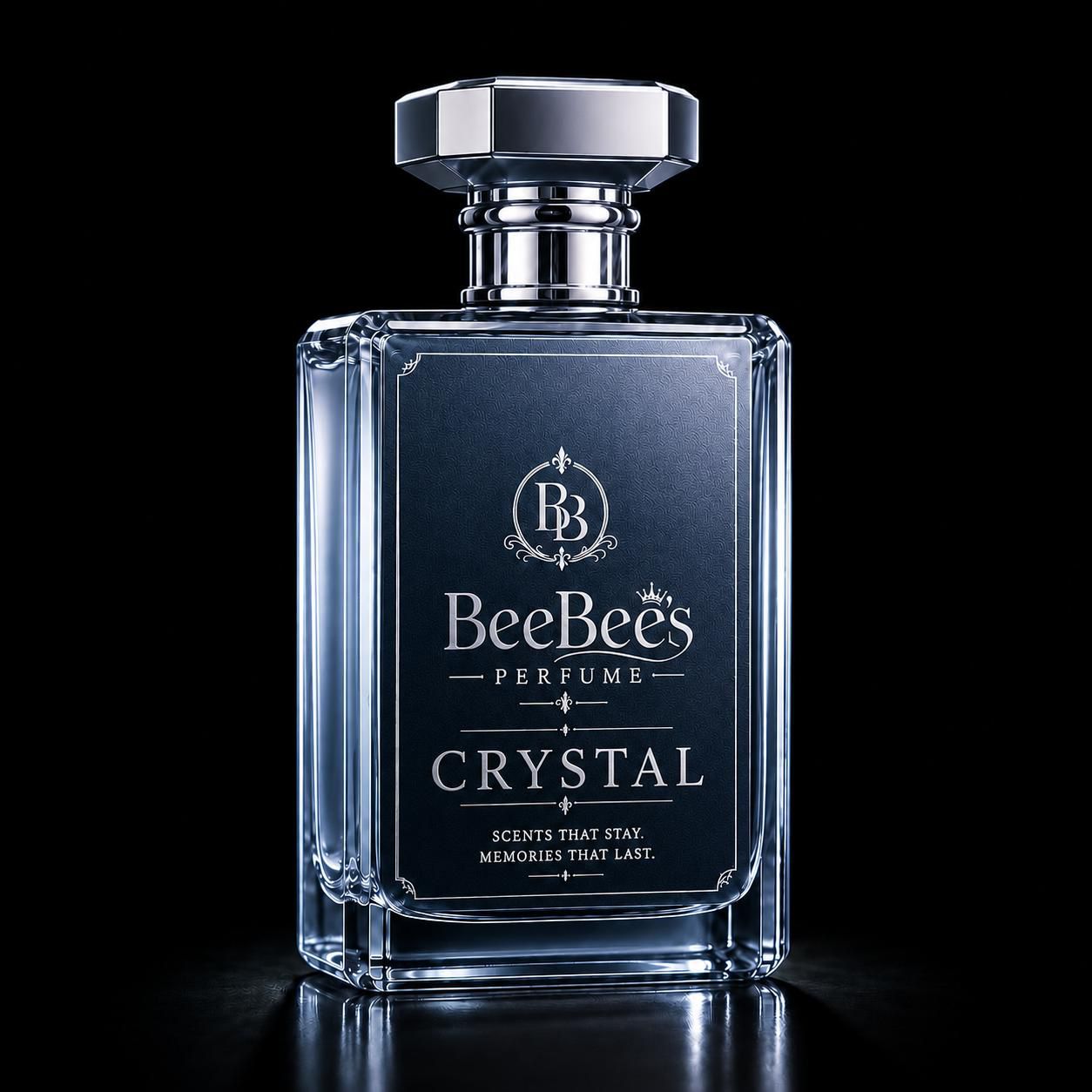 BeeBees Crystal 50 ml fragrance bottle