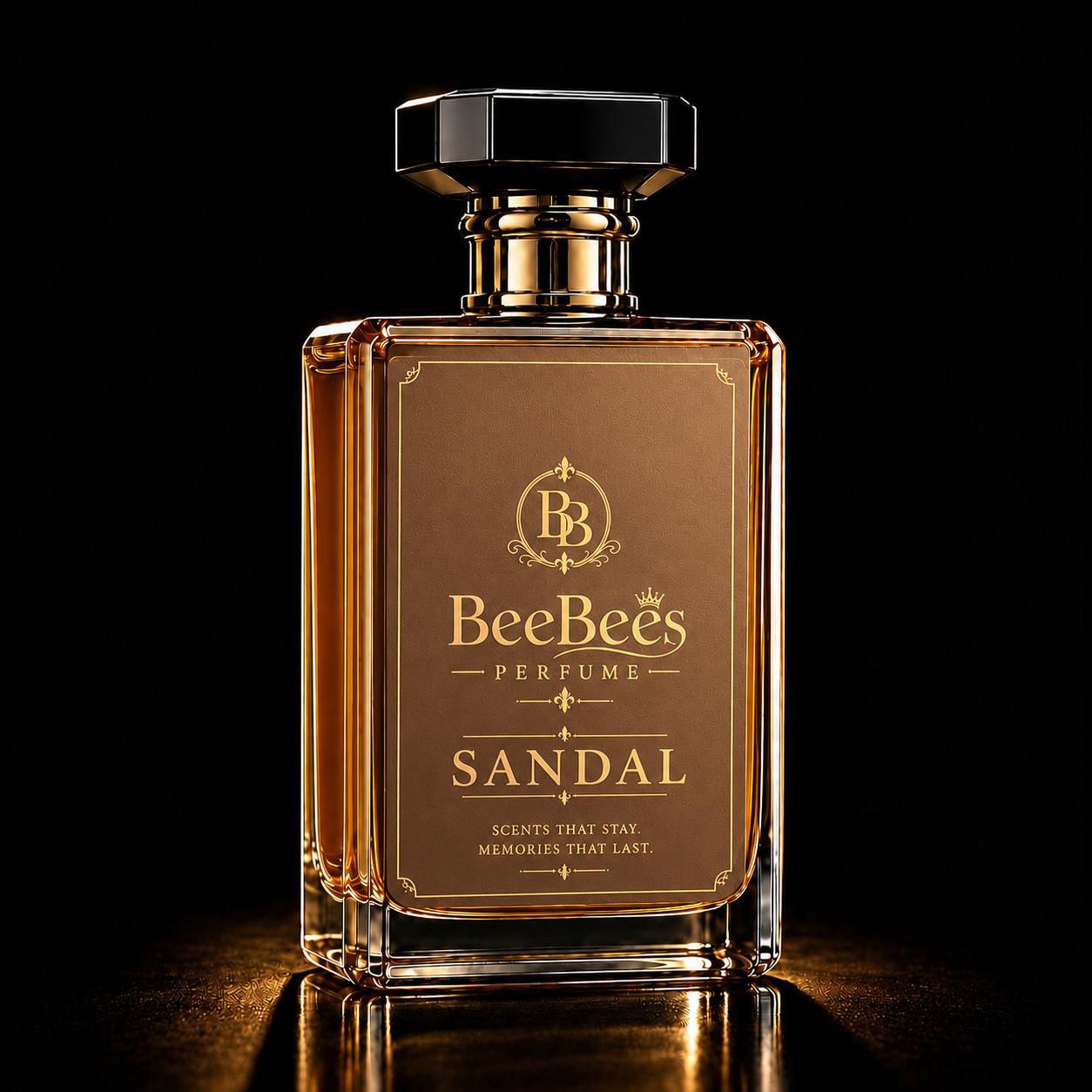 BeeBees Sandal 50 ml fragrance bottle